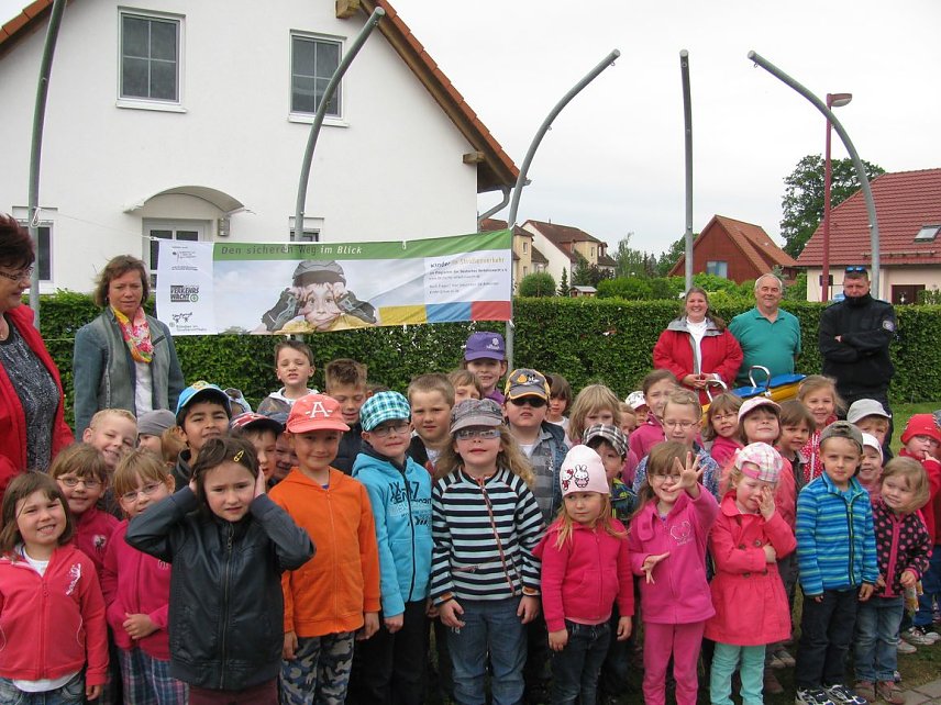 Bild: Verkehrssicherheitstag der Kita Bienchen Heldrungen