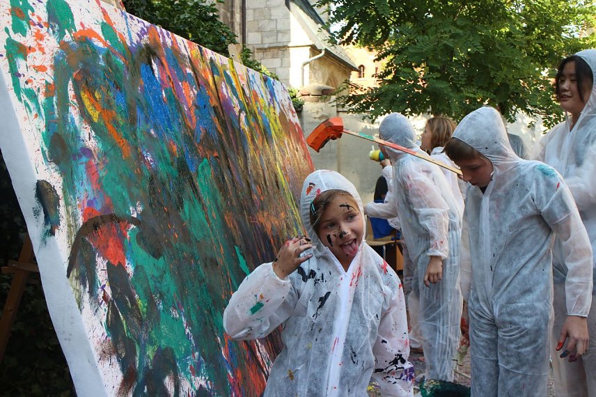 Bild: Aktion zum Kunstfest 2014