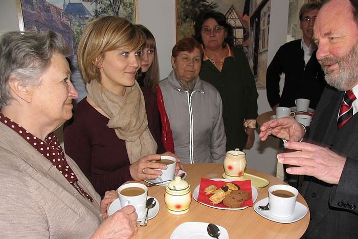 Bild: Im Gespr&auml;ch