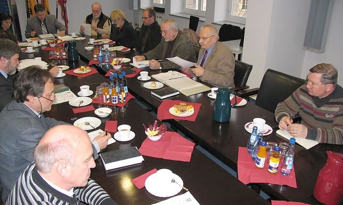 Bild: Im Europazimmer getagt