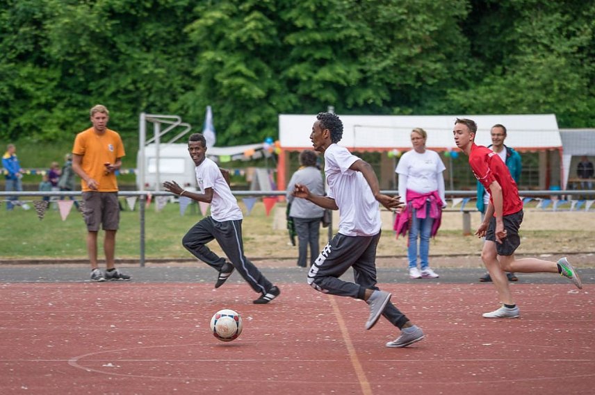 Bild: 2. Spiel- und Sportfest in der Borntalarena