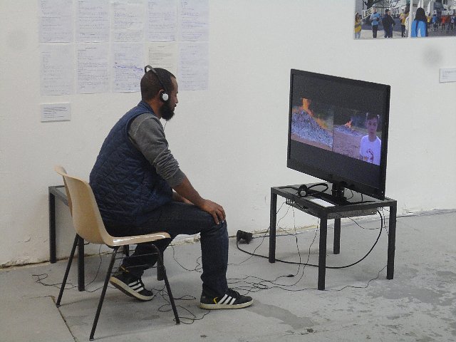 Bild: Die Kunstaktion "Voll Sinnlos" von Lukas Fullmann hat es inzwischen bis in eine Berliner Galerie geschafft