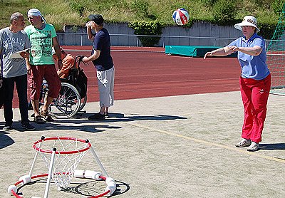 Bild: 5. Behinderten-Sportfest im Kyffh&auml;userkreis