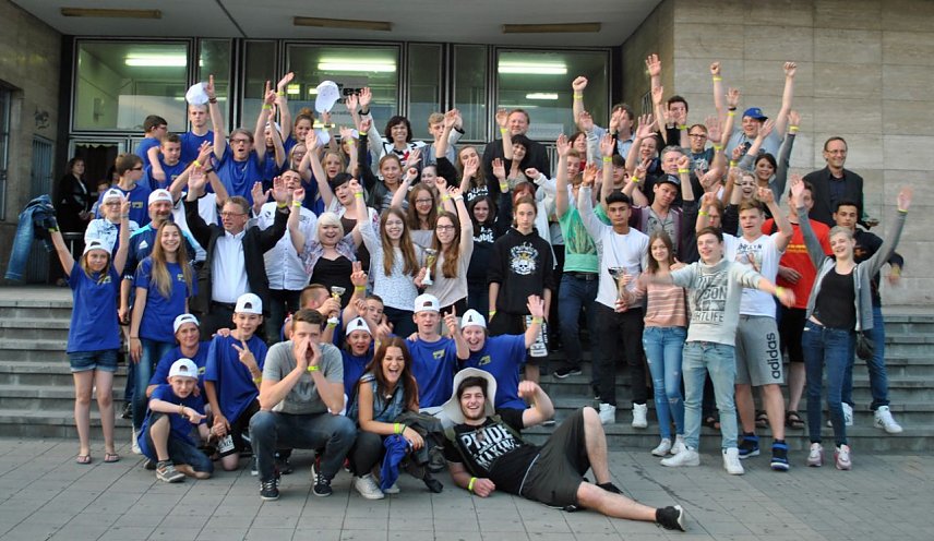 Bild: Fahrt zum 20. Eurocamp