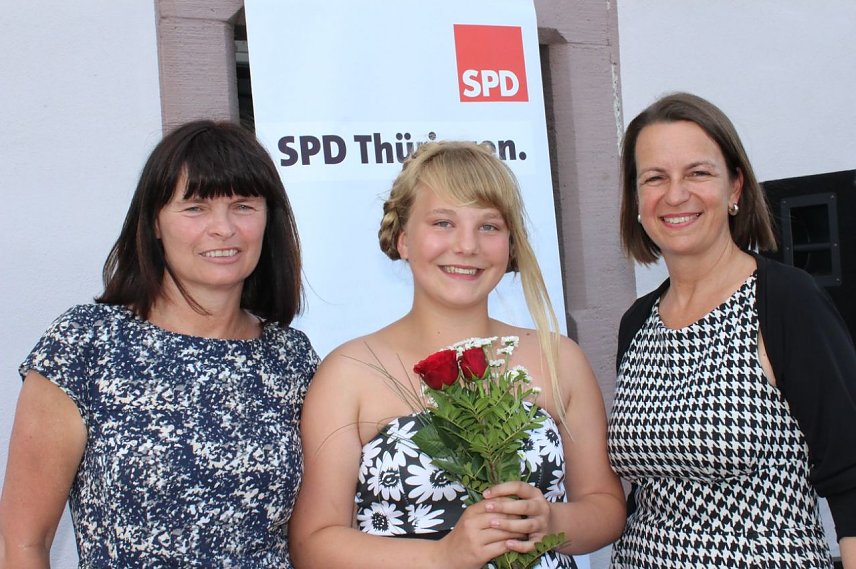 Bild: Hei&szlig;es Sommerfest der Kyffh&auml;user SPD