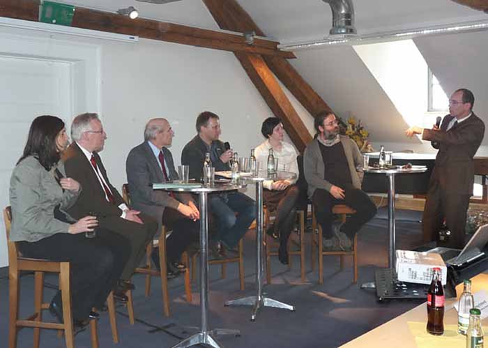 Bild: Podiumsdiskussion Jobchance
