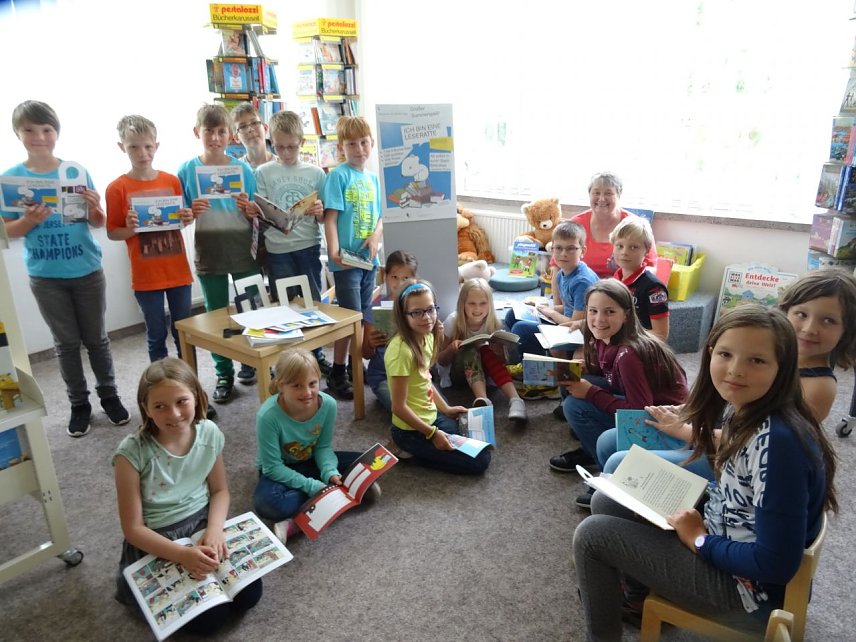 Bild: 3b bei Aktion Leseratten