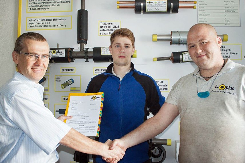 Bild: Ausbildung mit Bravour bestanden