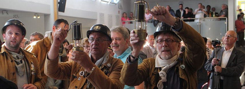 Bild: Zum Bergmannsfestes wurde in Sollstedt auch die neue Festhalle er&ouml;ffnet