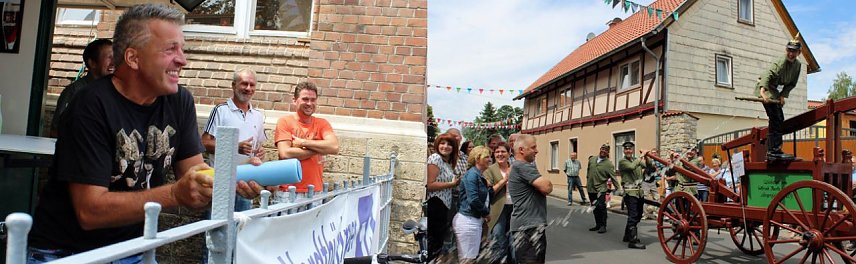 Bild: Wasserschlacht in Niederspier