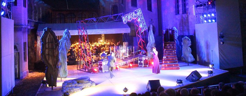 Bild: Musical Night im Sondersh&auml;user Schlosshof