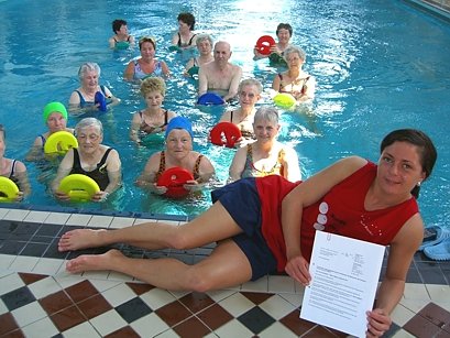 Bild: Gleich vier Aqua Aerobic Angebote starten in der n&auml;chsten Zeit im Nordh&auml;user Badehaus