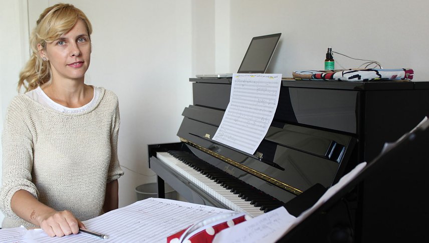 Bild: Neue Kompositionsstipendiatin an der Landesmusikakademie