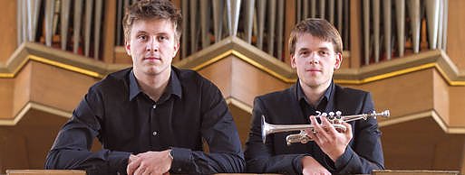 Bild: Am kommenden Freitag, 31. Juli, gastieren um 19:30 Uhr Lukas Storch, Orgel und Timofej Stordeur, Trompete, in der Bachkirche Divi Blasii in M&uuml;hlhausen.