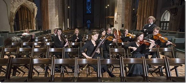 Bild: Gotthold Schwarz und das S&auml;chsische Barockorchester gastieren in der Divi Blasii Kirche.