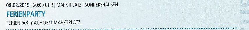 Bild: Terminprobleme
