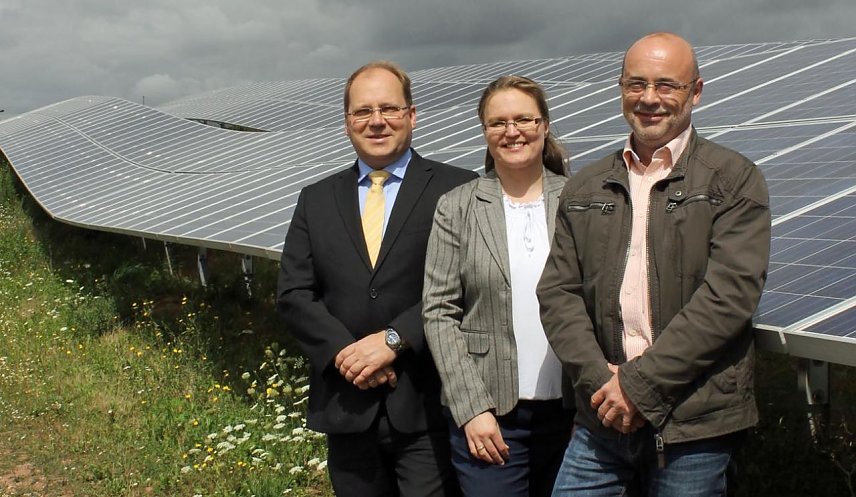 Bild: Ausbau von klimafreundlicher Energieerzeugung