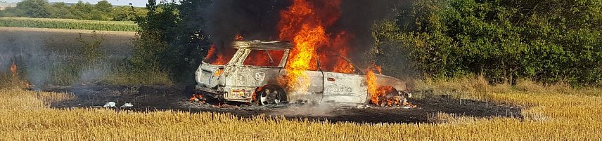 Bild: Autobrand gel&ouml;scht
