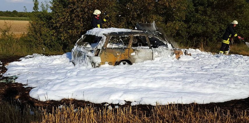 Bild: Autobrand gel&ouml;scht