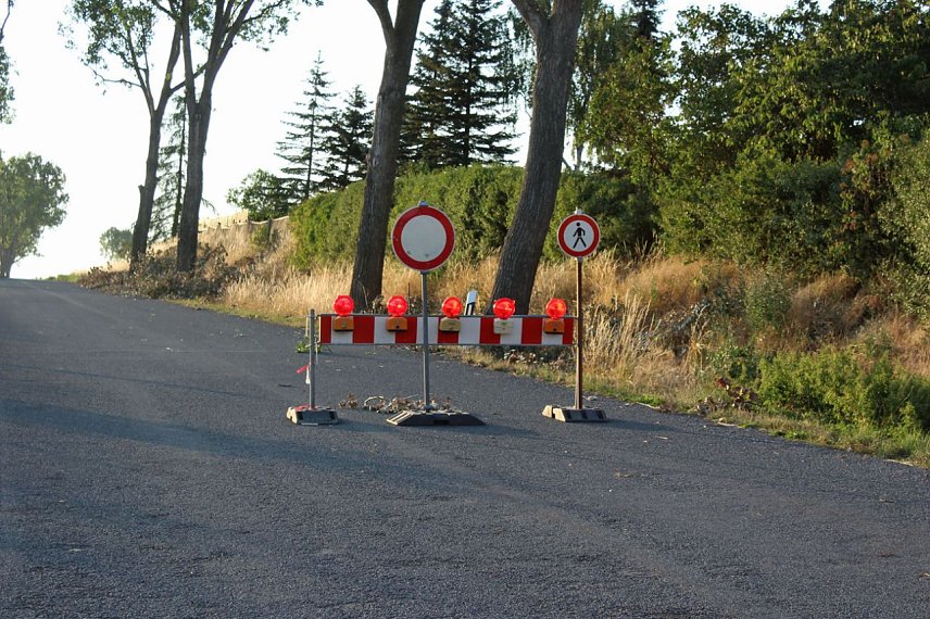 Bild: Gesperrte und unpassierbare Wanderwege