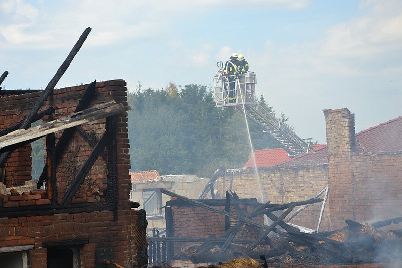 Bild: Brand in Freienhagen
