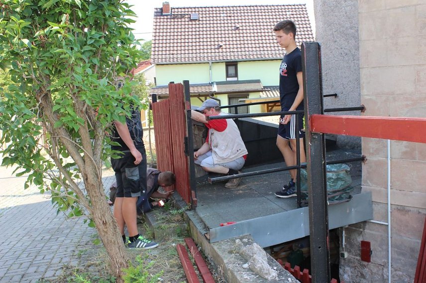 Bild: Zaun erneuert