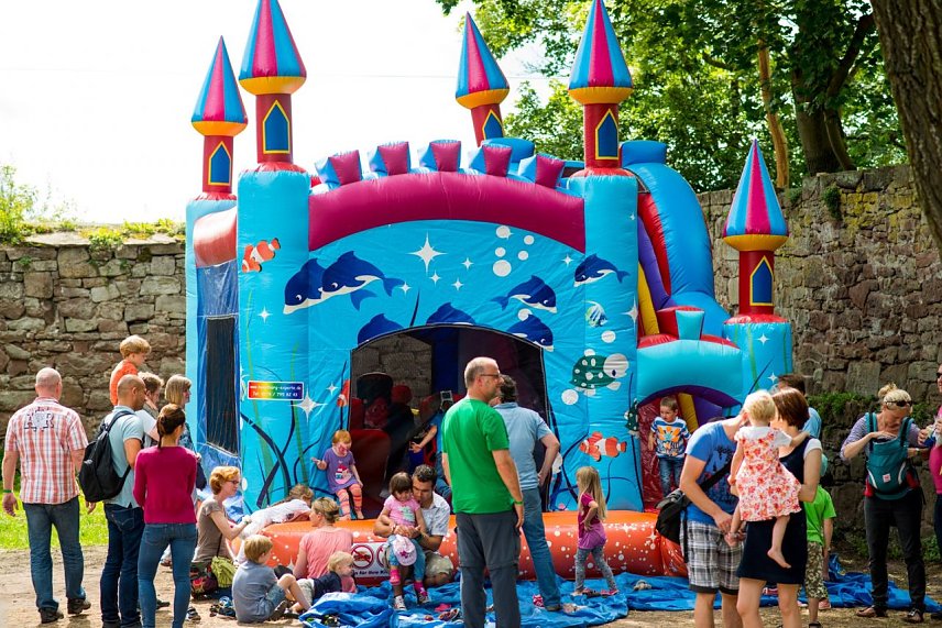 Bild: Kinderfest auf Schloss Berlepsch