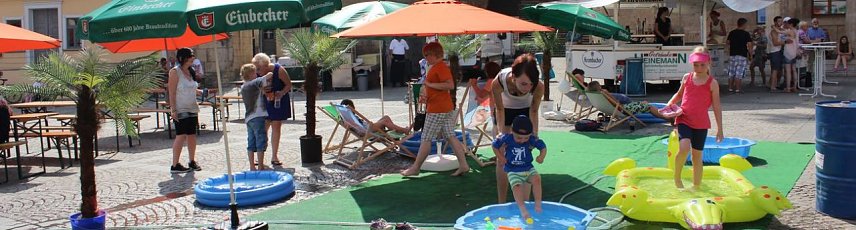 Bild: Sommer-Ferien-Party gut genutzt