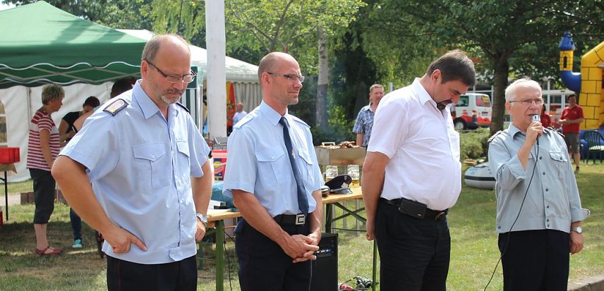 Bild: Das Wetter hielt bei der Feuerwehr
