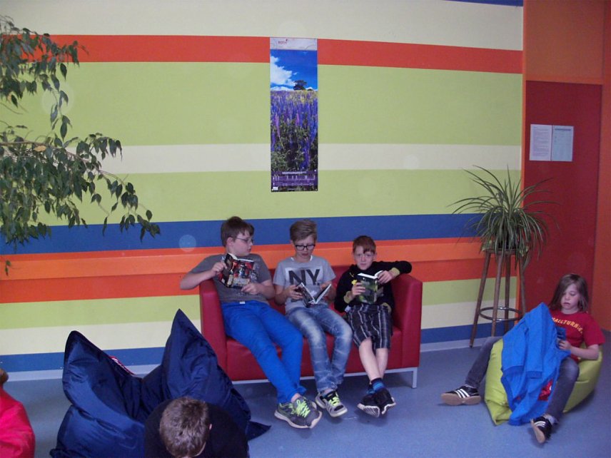 Bild: Lesewoche der Grundschule Artern