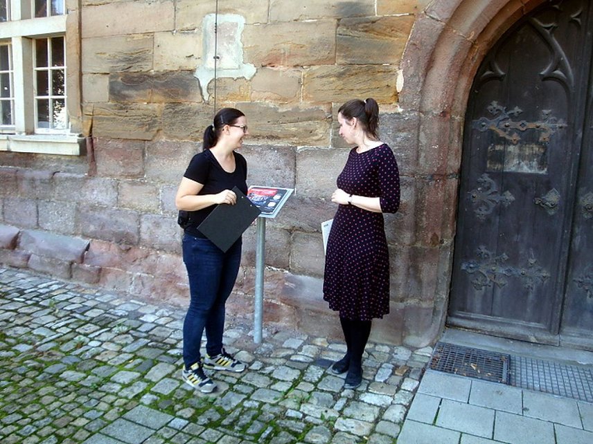 Bild: Die Unterkirche als Drehort