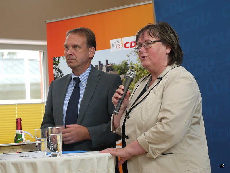 Bild: Dieter Althaus und Christina Tasch