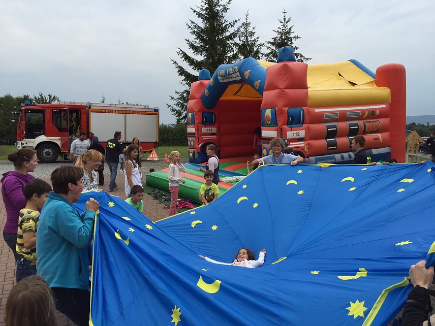 Bild: Nachmittag mit der Feuerwehr