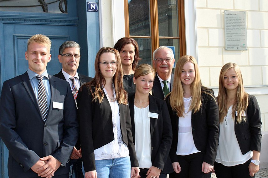 Bild: Ausbildung im Landratsamt