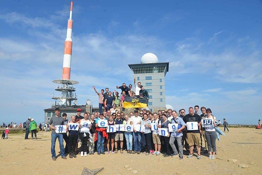 Bild: 23. JU Brockenwanderung