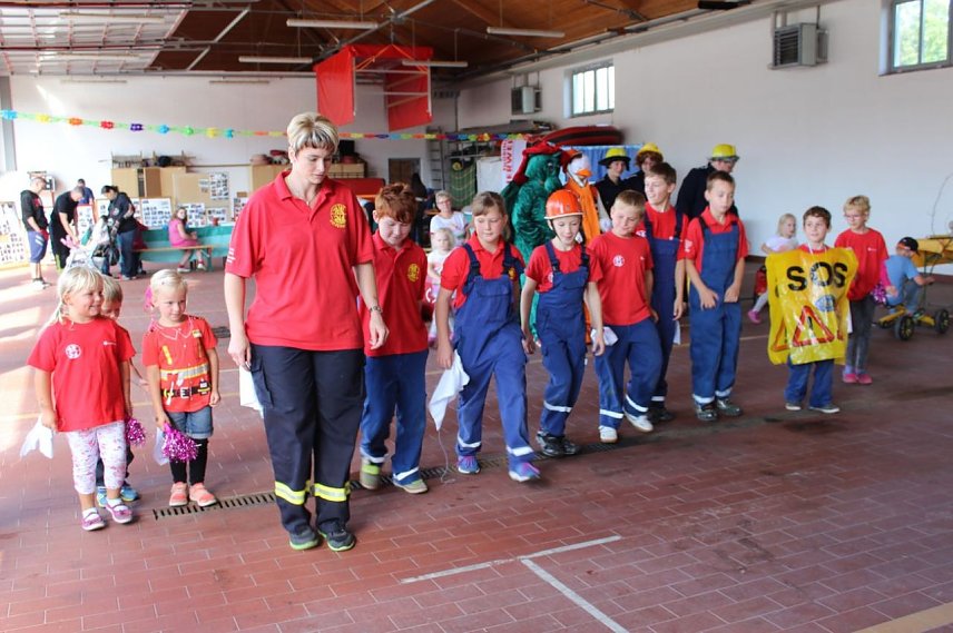 Bild: Feuerwehr zeigte sich