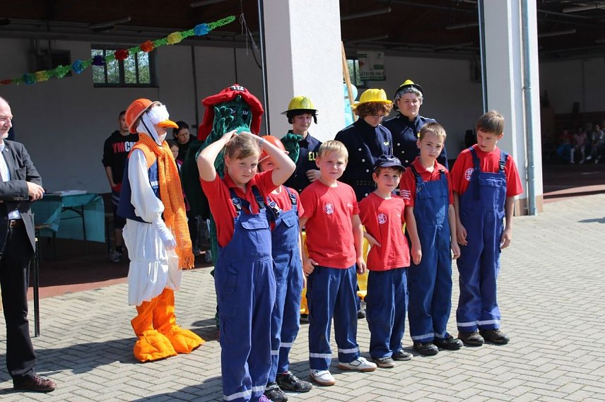 Bild: Feuerwehr zeigte sich