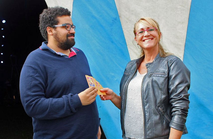 Bild: Mit Fl&uuml;chtlingskindern in den Zirkus