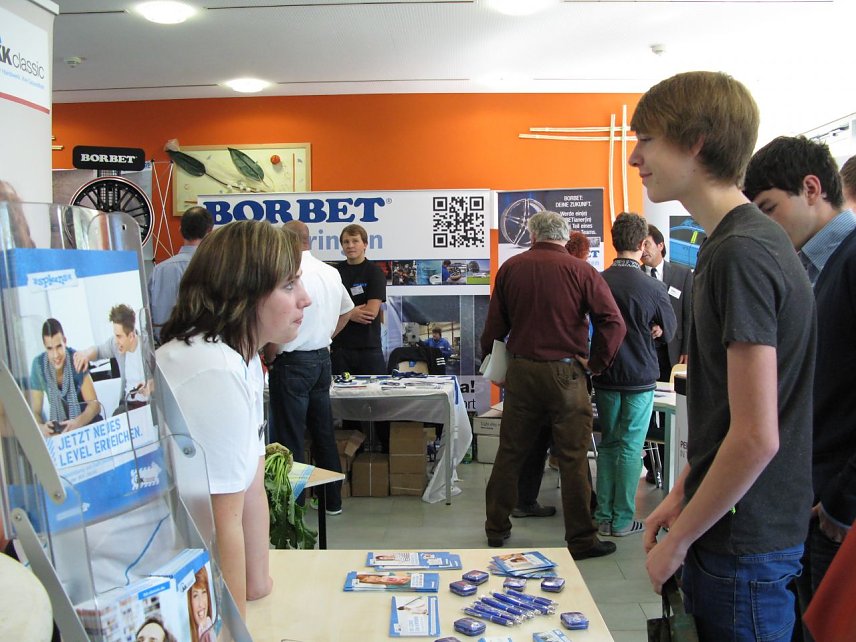 Bild: Regionale M&ouml;glichkeiten in Sachen Ausbildung stehen im Mittelpunkt der Messe in Bad Langensalza.
