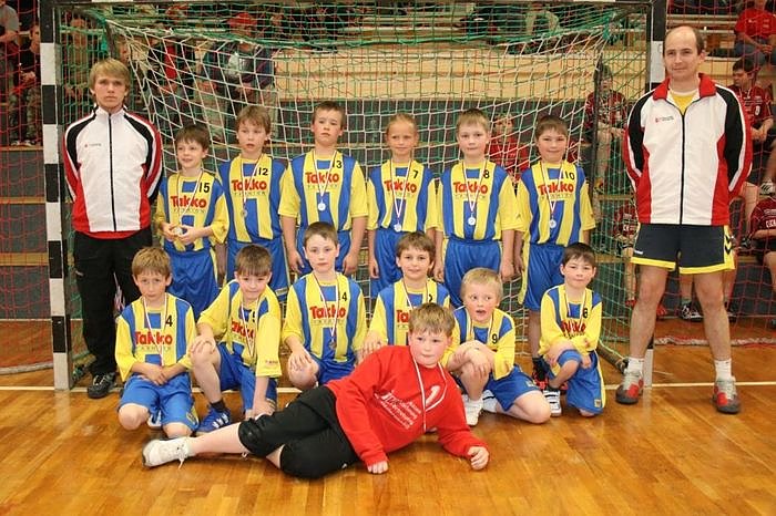 Bild: Ehrung der Handballer