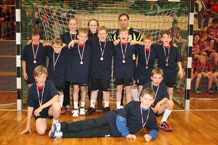 Bild: Ehrung der Handballer