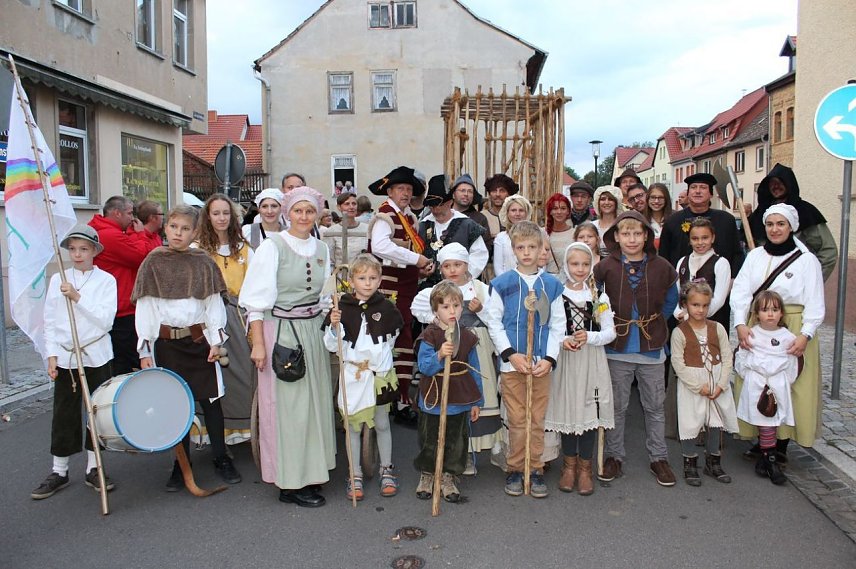 Bild: Bauernheer wurde nass gemacht