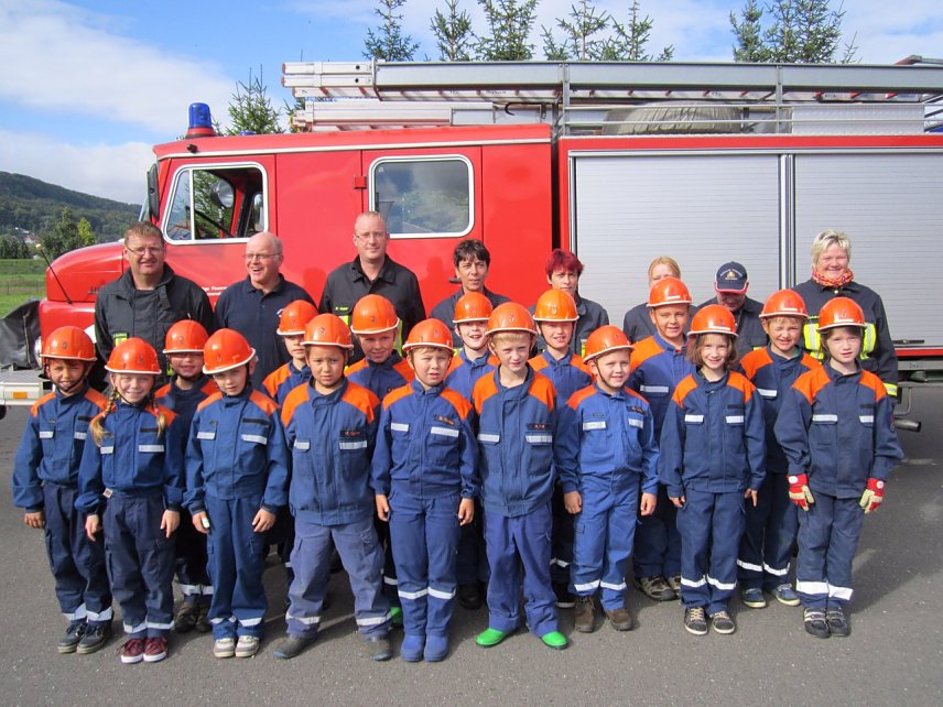 Bild: Retten will gelernt sein - in Bleicherode konnte der Feuerwehr-Nachwuchs zeigen was er gelernt hat