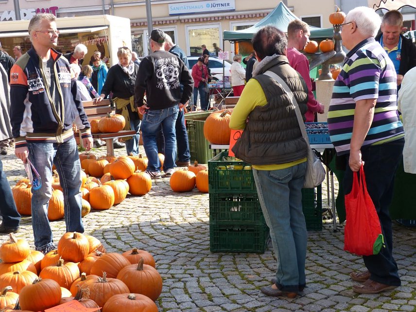 Bild: K&uuml;rbis- und Zwiebelmarkt