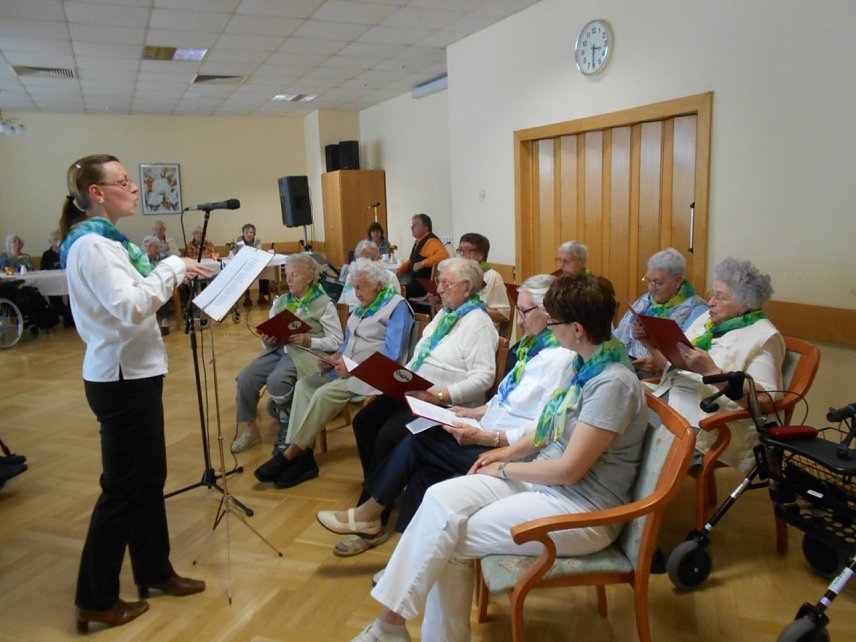 Bild: Herbstfest im DRK Pflegeheim