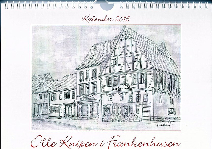 Bild: Frankenh&auml;user zeichnete f&uuml;r den Kalender 2016