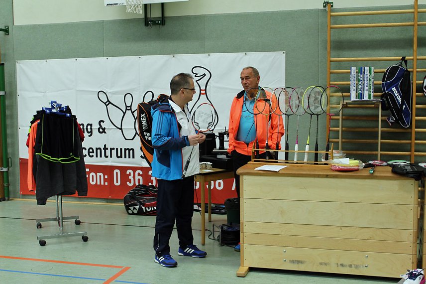 Bild: 1. Badminton open gestartet