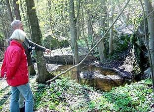 Bild: Wandern am Himmelsberg bei Appenrode