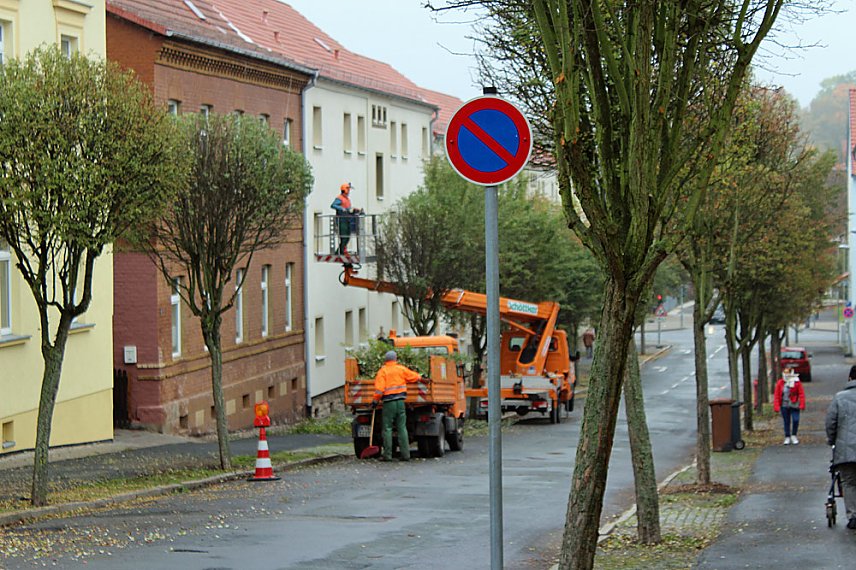 Bild: Auf Rundgang durch die Stadt