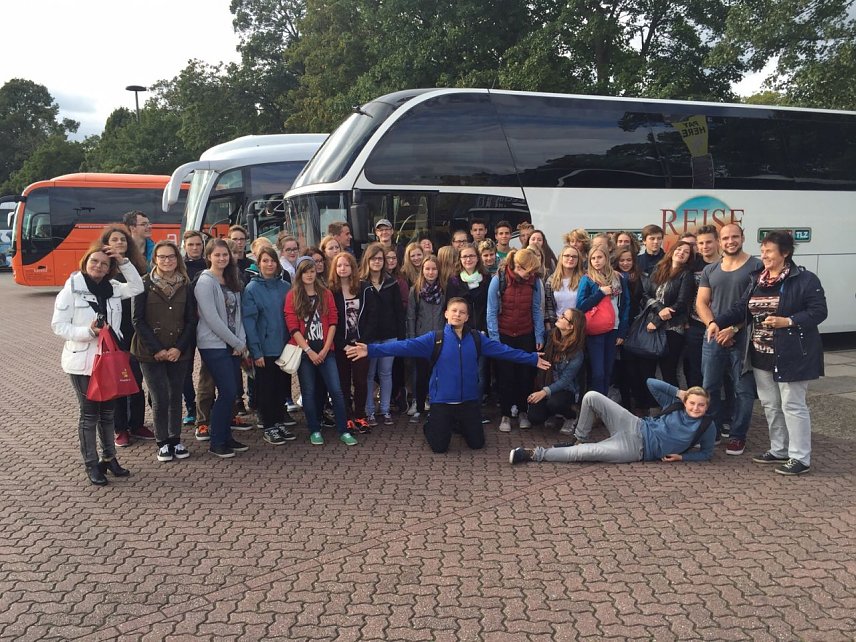 Bild: Klassenfahrt auf die Insel - die 10b des Bleicher&ouml;der Schillergymnasiums zu Besuch in England
